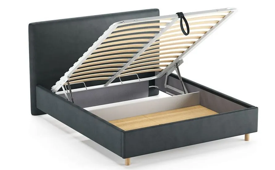 Карла Пьюр 140х200 Storm 018 графит - 5